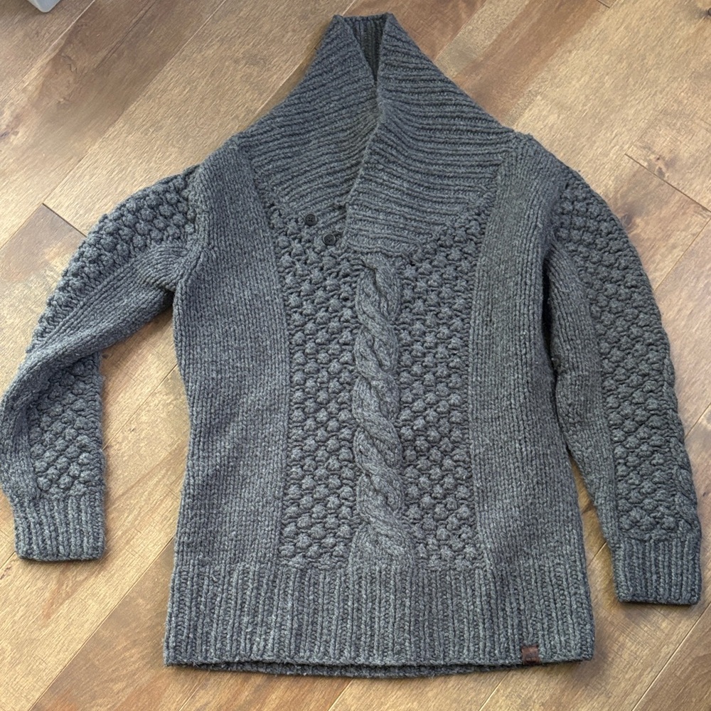 Timberland Dark Gray Cowl Neck Sweater